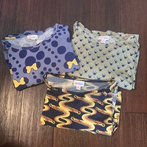 3 xs Lularoe Disney Irma’s